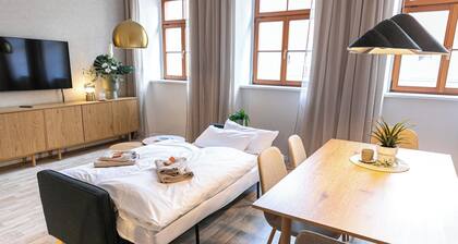 Mitten in der Freiberger Altstadt - schickes Apartment für Business und Freizeit
