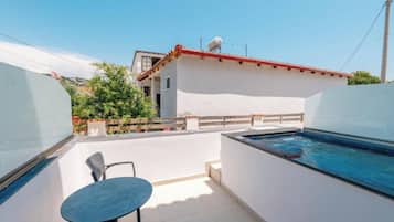 Deluxe-Doppelzimmer | Blick vom Balkon