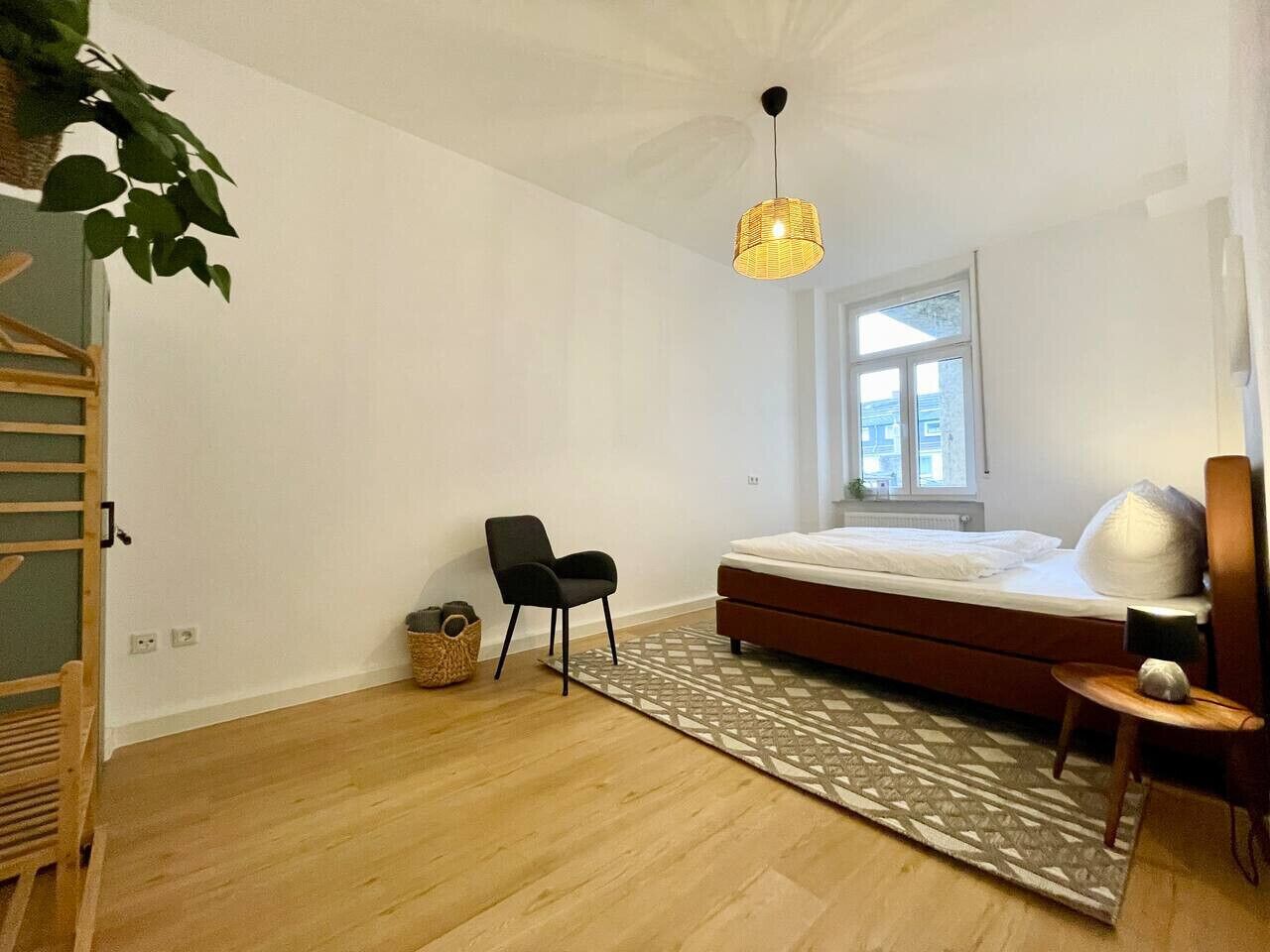 2 bedrooms, iron/ironing board, travel crib, WiFi