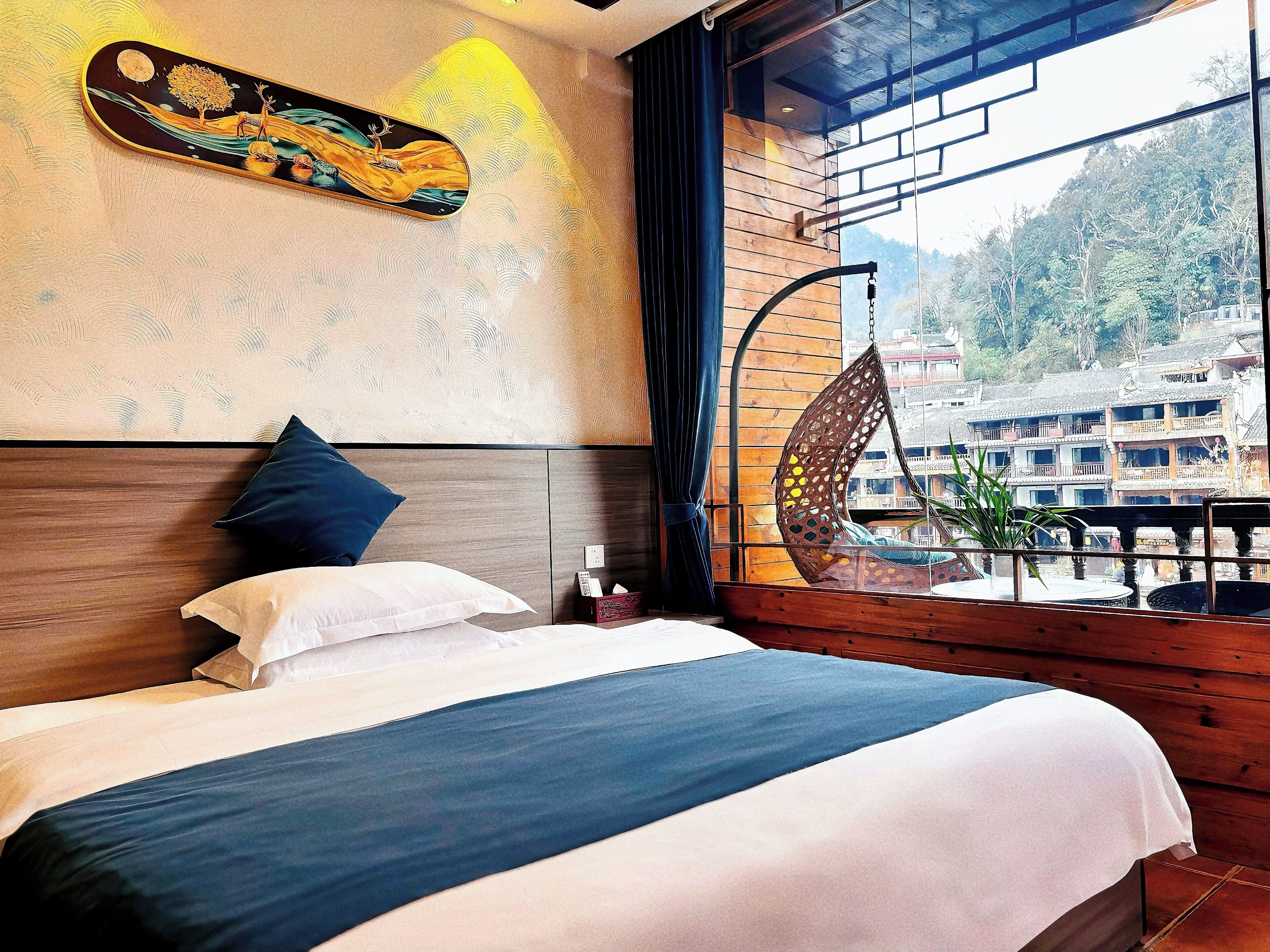 Signature Double Room, River View | Laptop workspace, blackout drapes, soundproofing, free WiFi