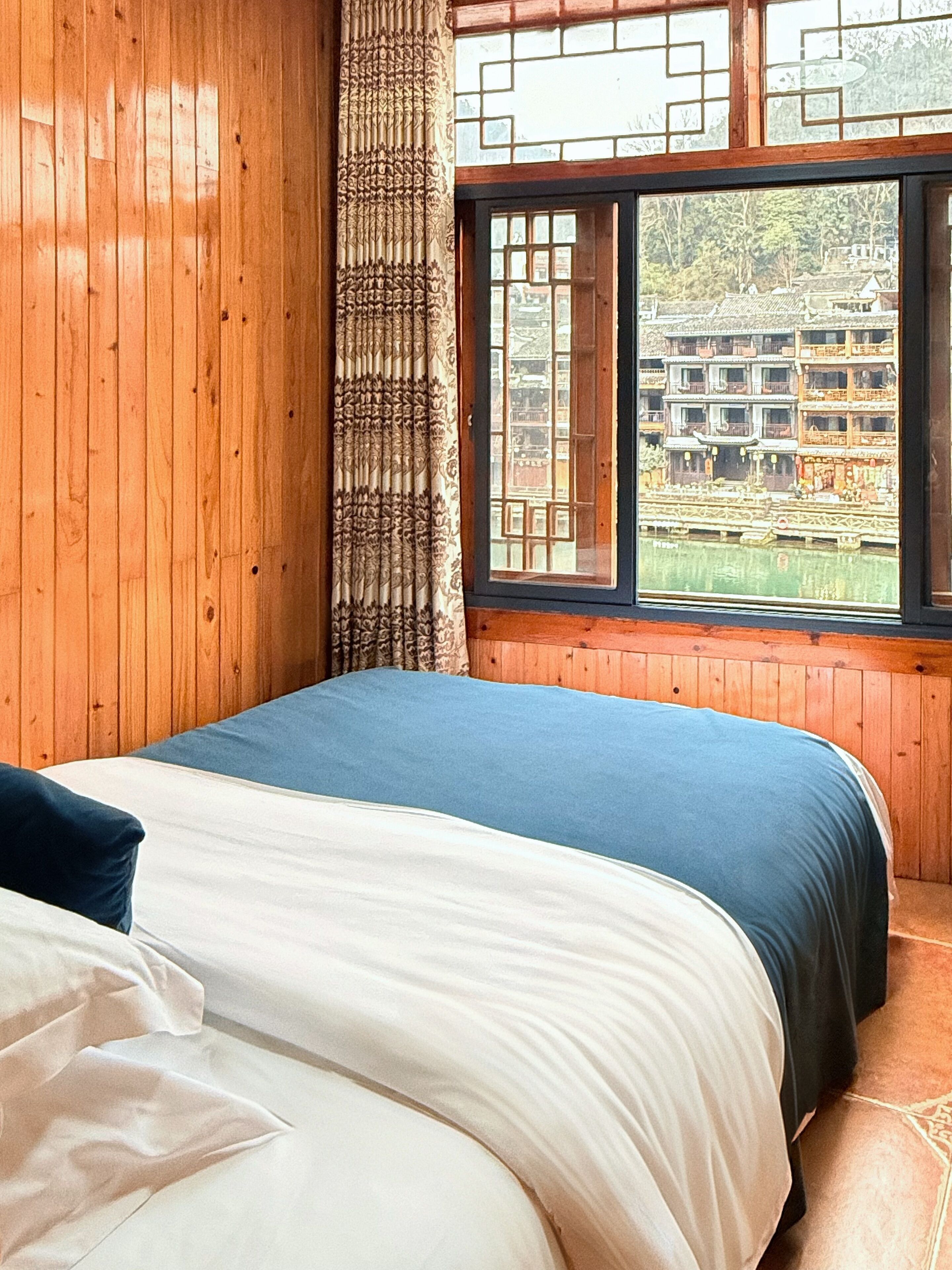 Senior Double Room, River View | View from room