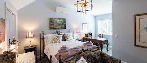 Purple Room, Non Smoking,Garden View | Laptop workspace, free WiFi