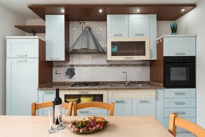 Fridge, oven, stovetop, coffee/tea maker - Cala Goloritzè - Two Bedroom Apartment, Sleeps 6 (Orosei)