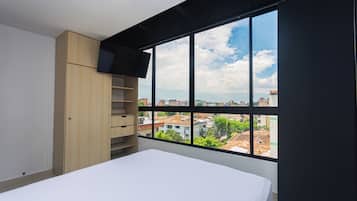 Family Loft, City View | Laptop workspace, free WiFi, bed sheets