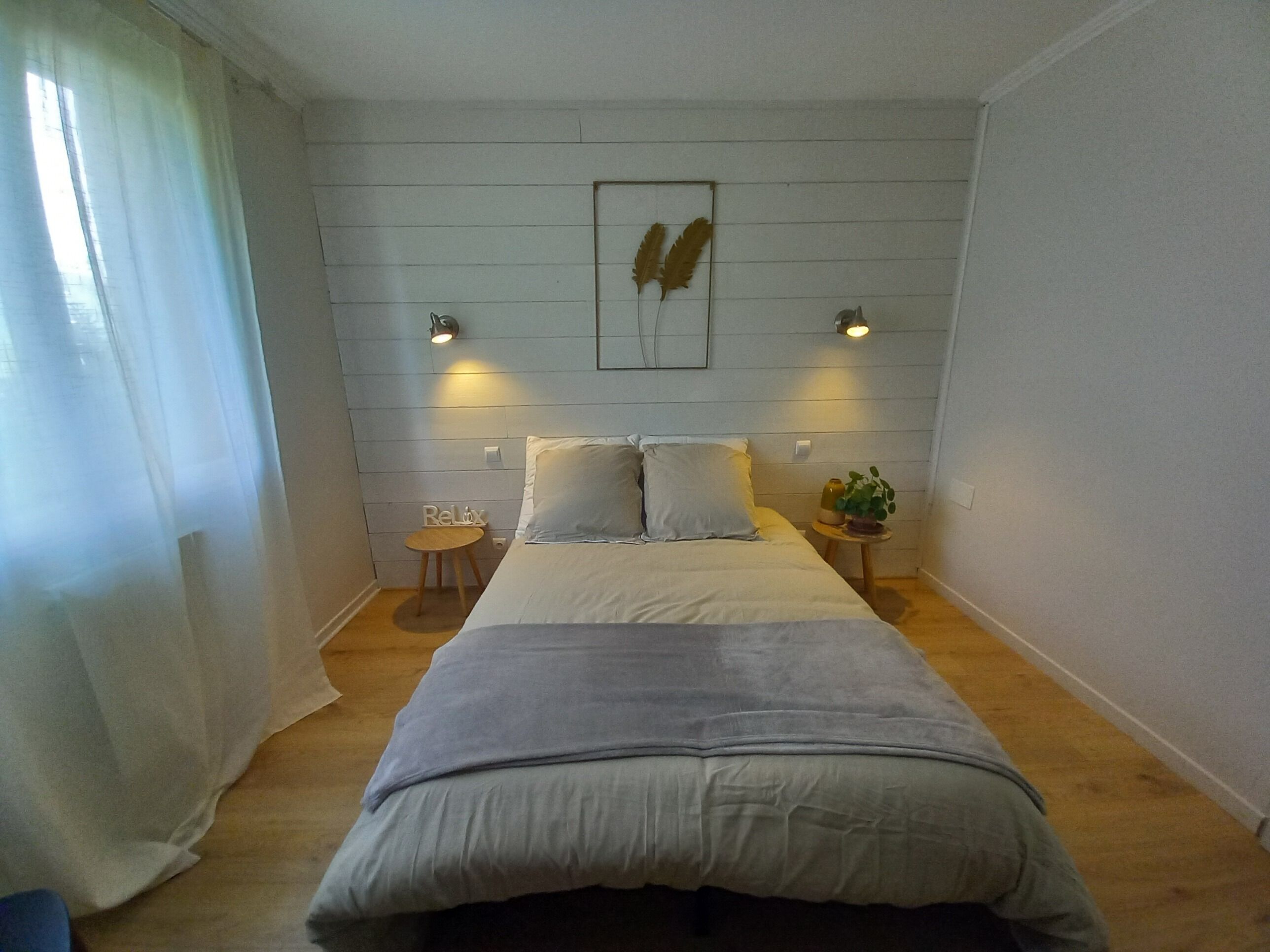 2 chambres, lit parapluie, Wi-Fi gratuit, draps fournis