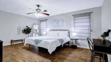 3 bedrooms, iron/ironing board, travel cot, WiFi