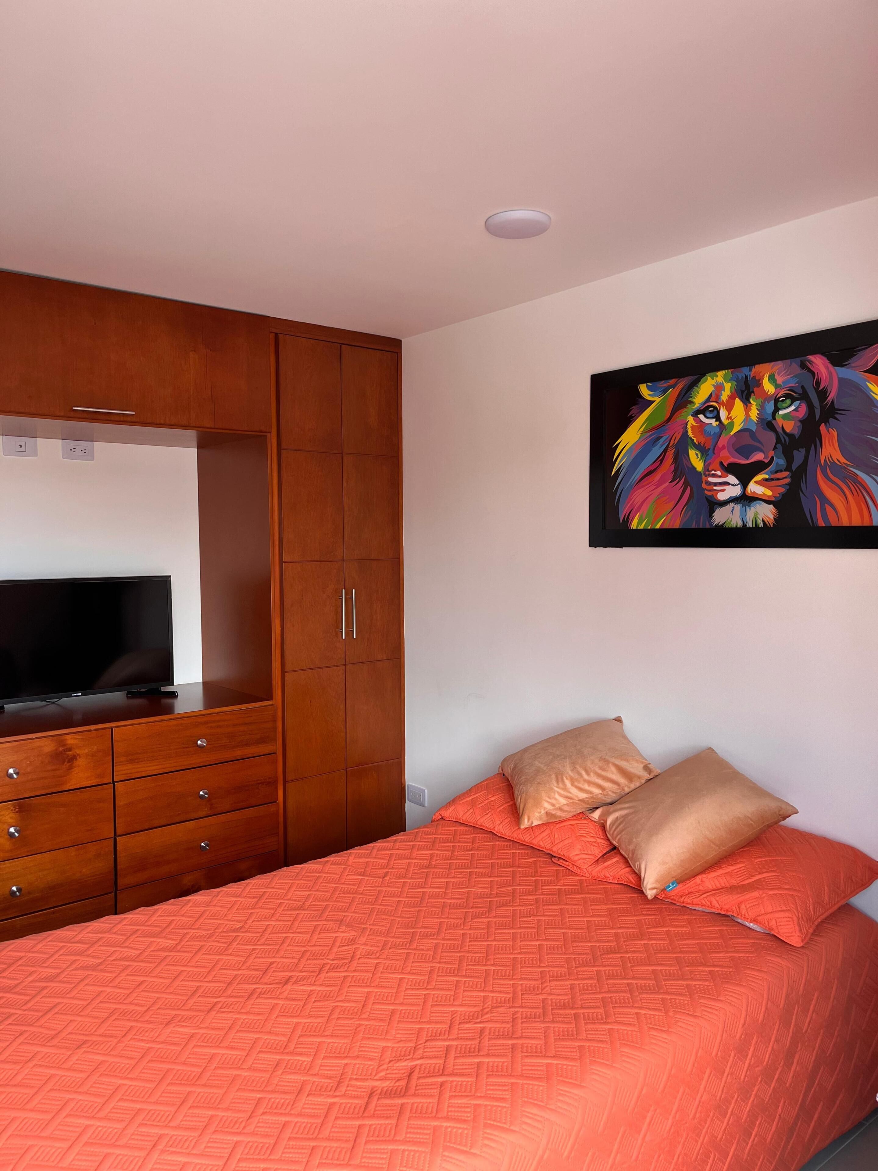 1 slaapkamer, beddengoed