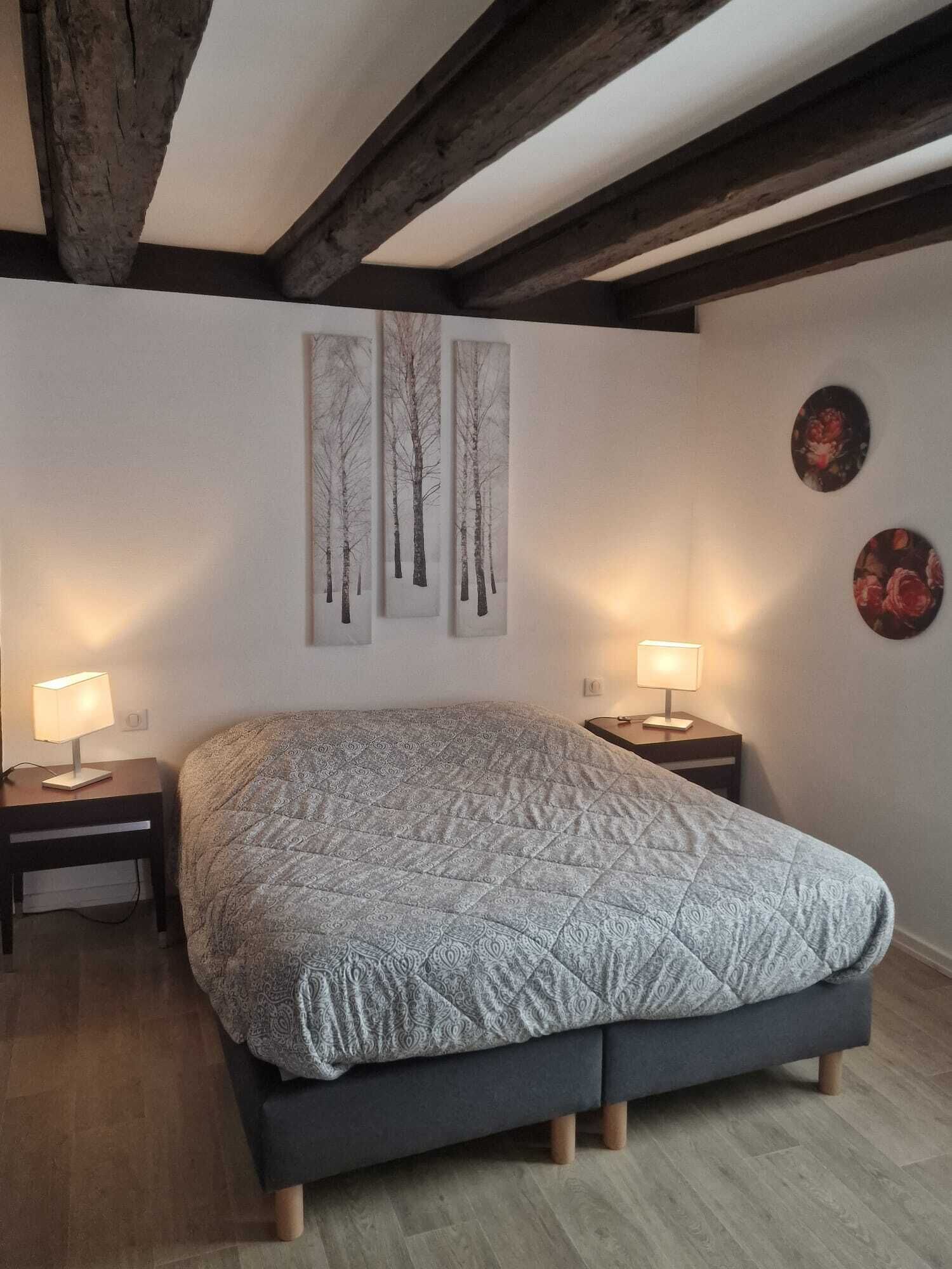 2 bedrooms, iron/ironing board, Internet, bed sheets