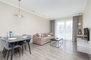 Living area - BelMare Aqua Resort 233 by Solarento (Międzyzdroje)