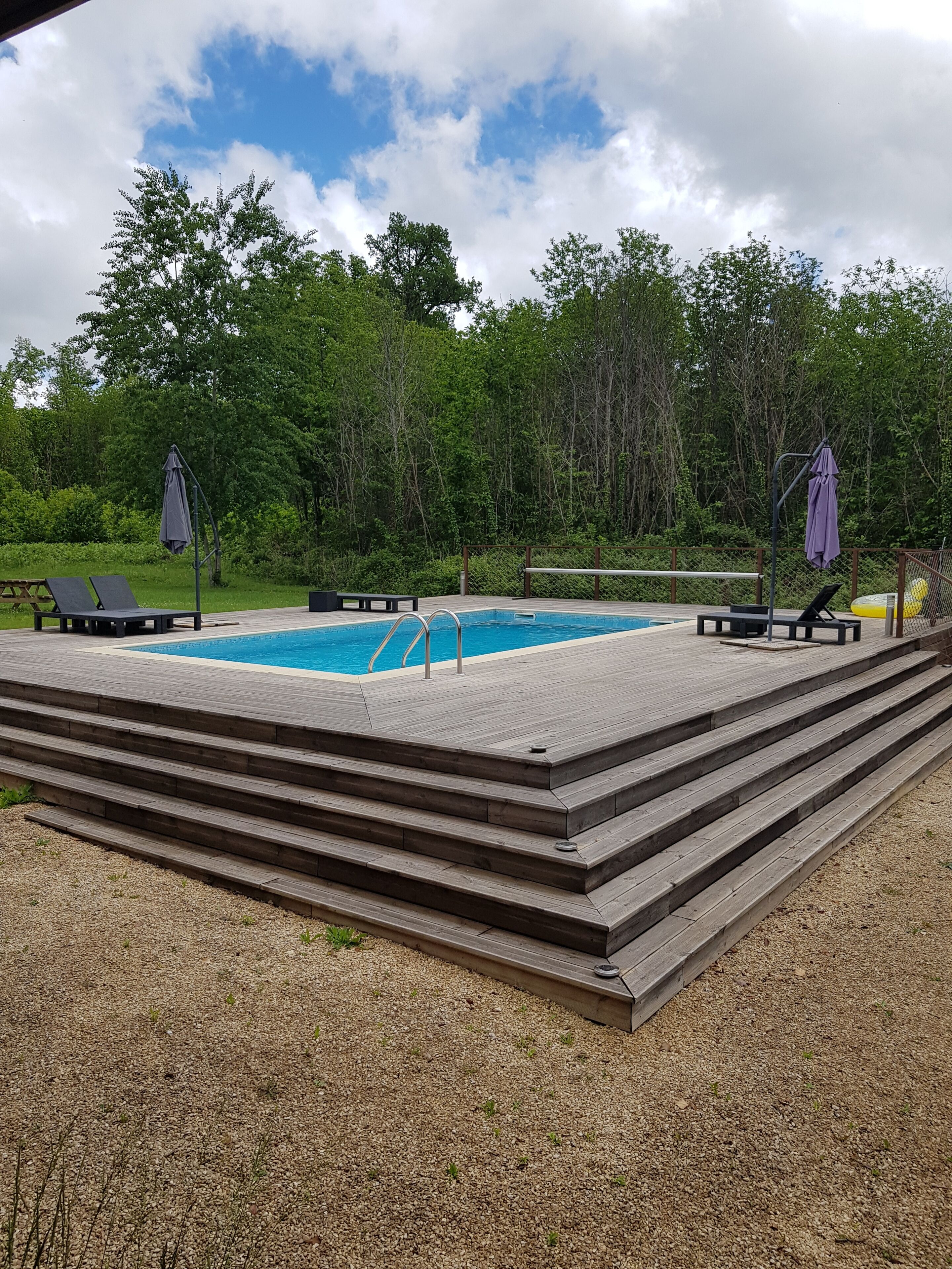 Piscine chauffée