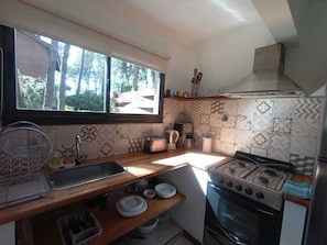 Private kitchen - Unit 3- Playa Bonita Mar Azul 100m from the beach (Mar Azul)