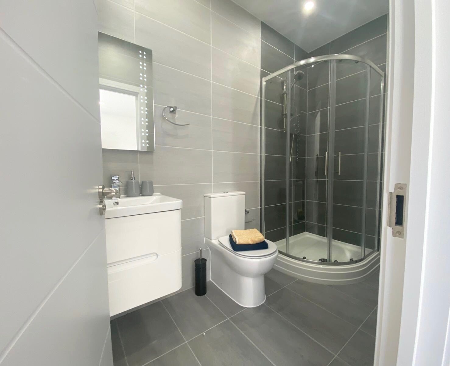 Towels, toilet paper
