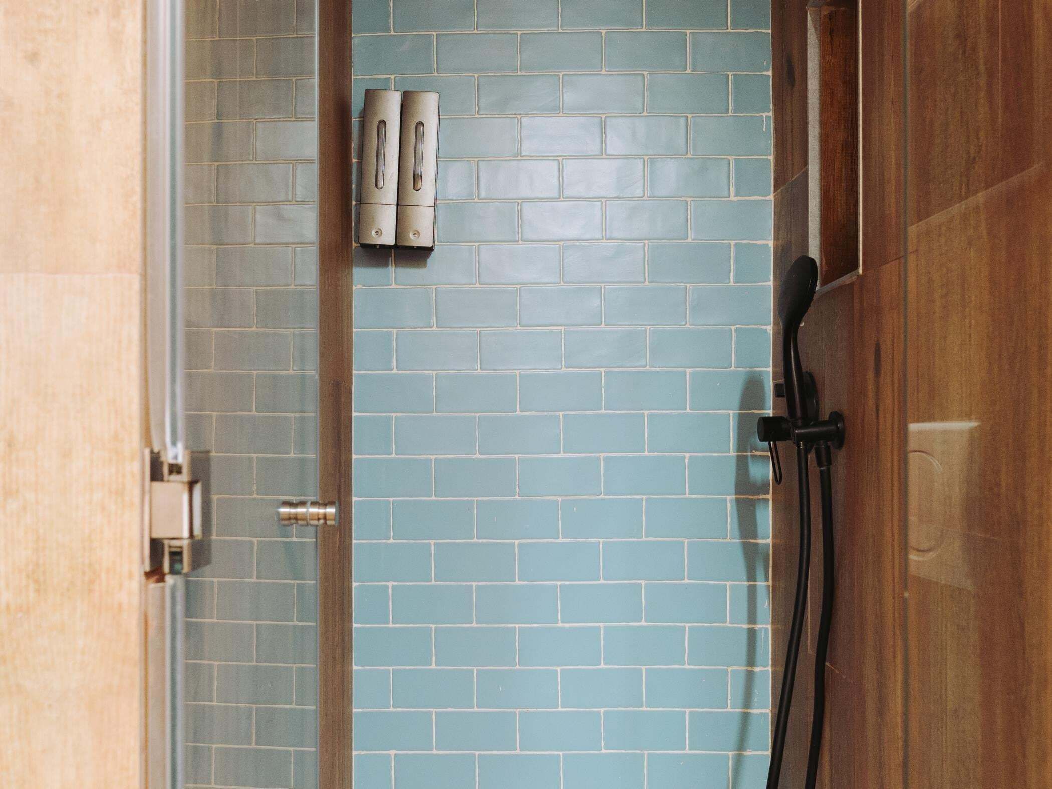 Dusche, Handtücher