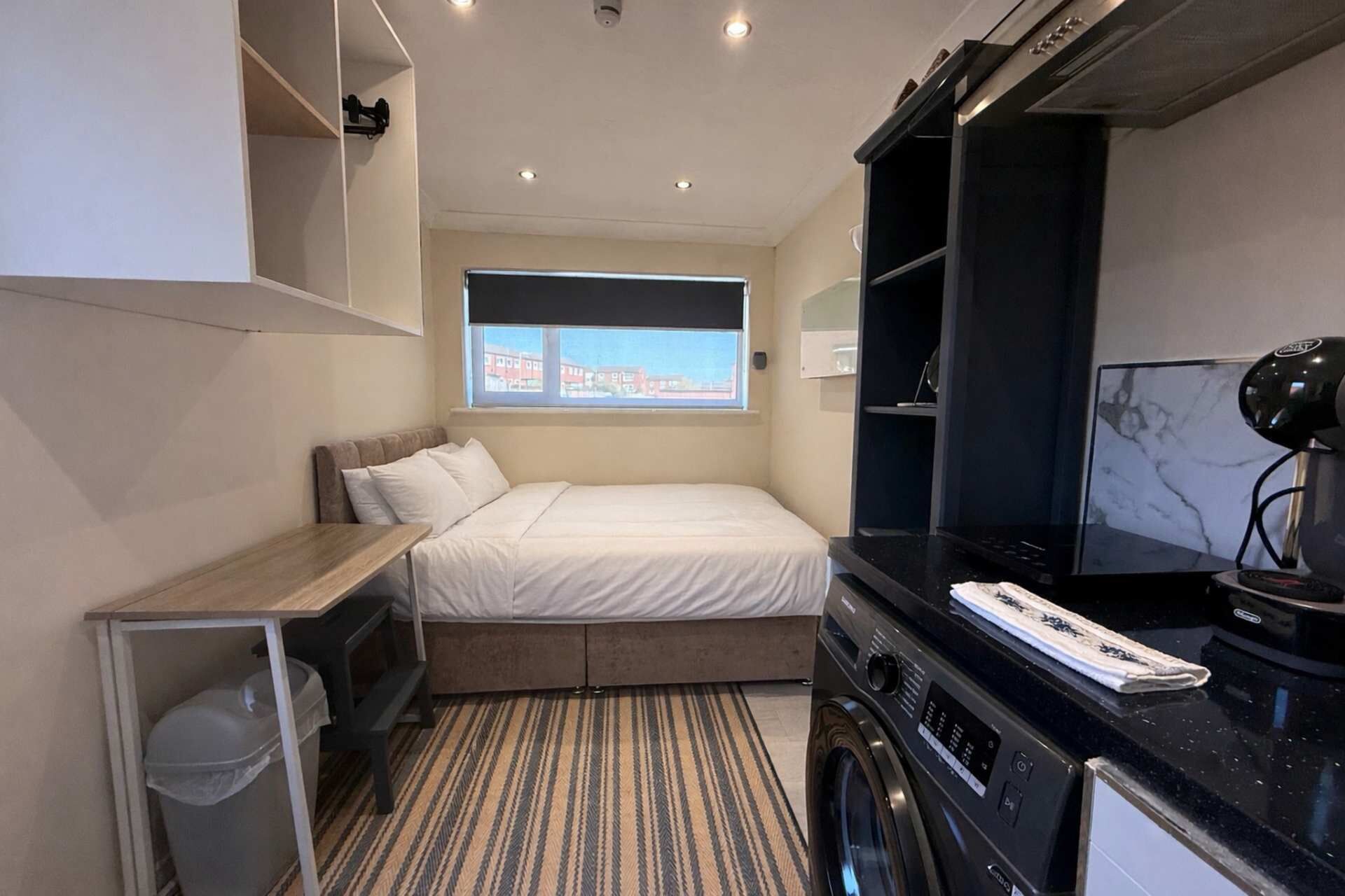 1 bedroom, iron/ironing board, Internet, bed sheets