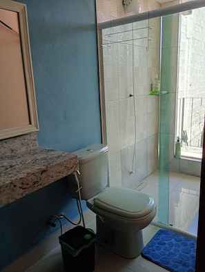 Towels, soap, toilet paper