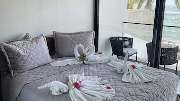 Appartamento Comfort, balcone, vista piscina