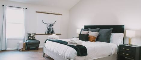 4 habitaciones, wifi y ropa de cama