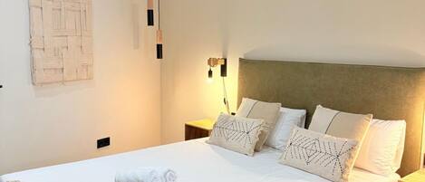 1 bedroom, desk, iron/ironing board