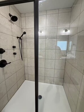 Towels, soap, toilet paper