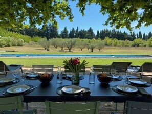 Opções para refeição ao ar livre