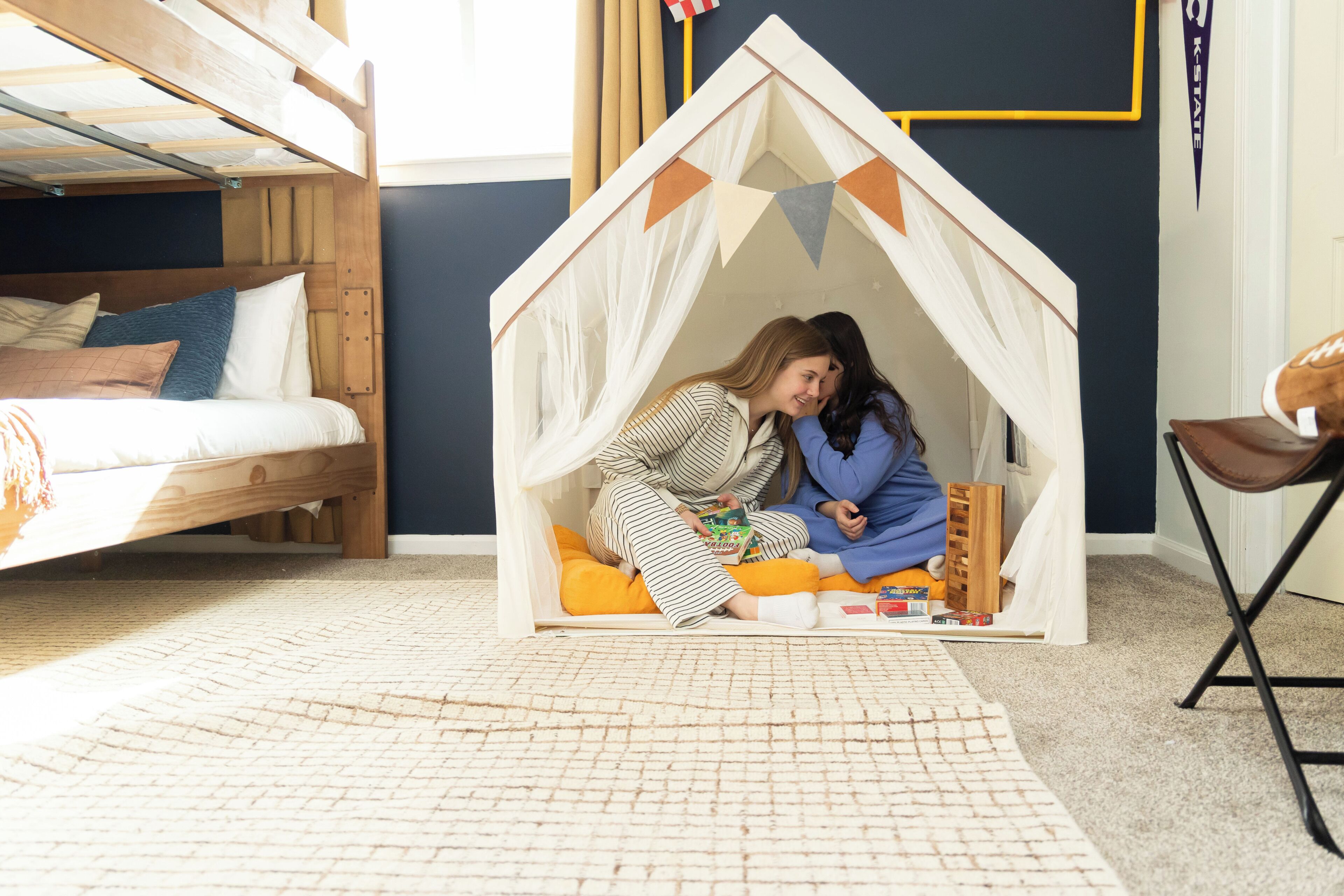 4 bedrooms, desk, travel crib, free WiFi