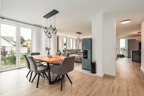 Interior - Villa Stella Maris - Poseidon 136m² -Balcony-Balcony-Fireplace-Sauna-E-Charging station (Sellin)