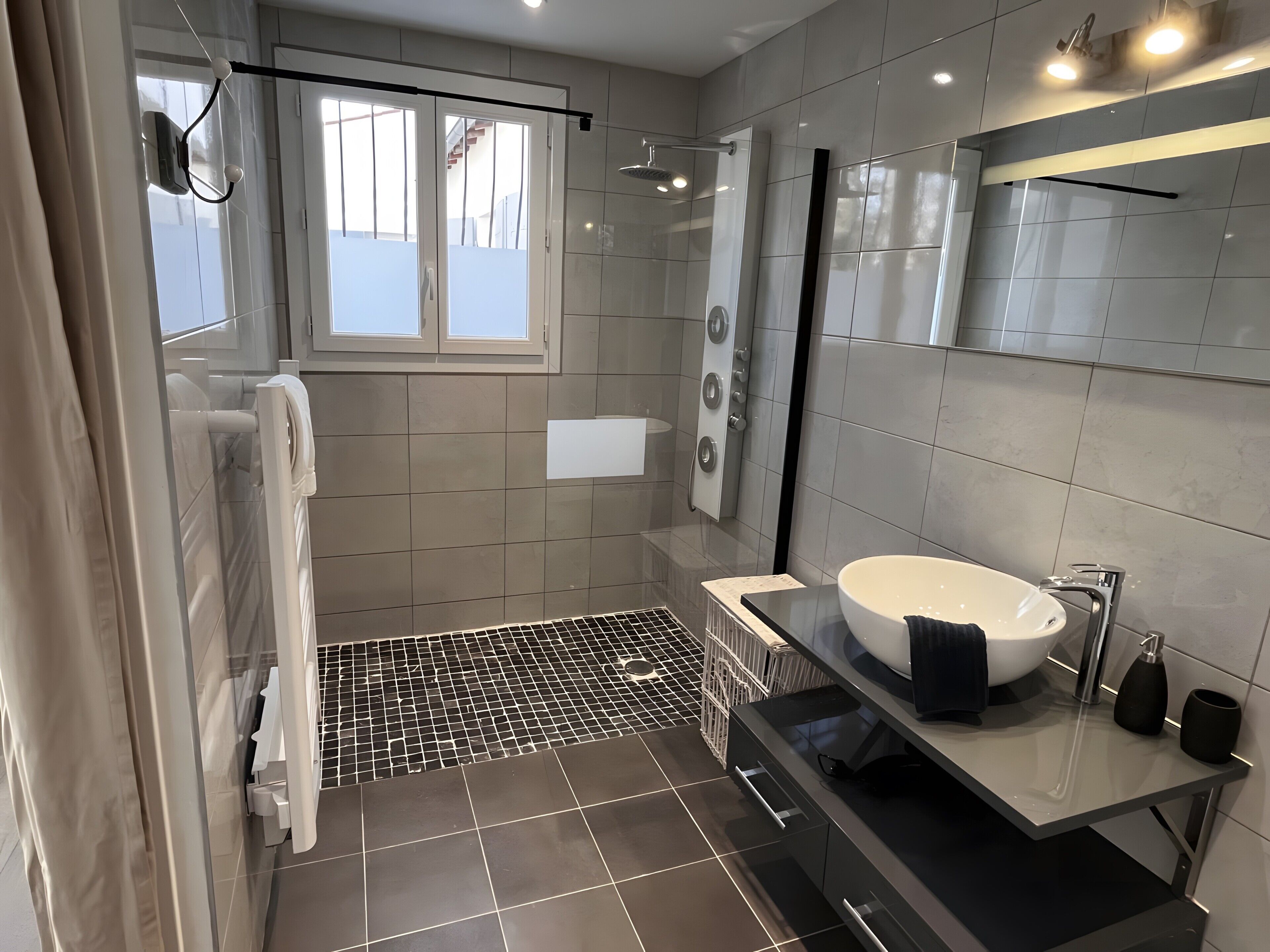 Dusche, Handtücher