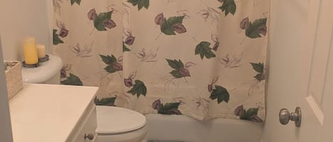 ヘアドライヤー、タオル、石鹸、トイレットペーパー