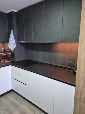 Private kitchen - Modern Apartment Near Sodimac and Metro Ñuble (Santiago)