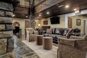 Sala de estar en el lobby