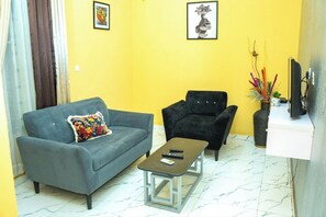 Luxury Apartment, Kitchen | Living area - 114 Luxury Apartments by Oragon Hotel (Lagos)