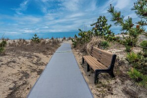 Property grounds - Located Beach Block on Houston Street, 1.25 miles from Rehoboth Beach boardwalk. (Dewey Beach)