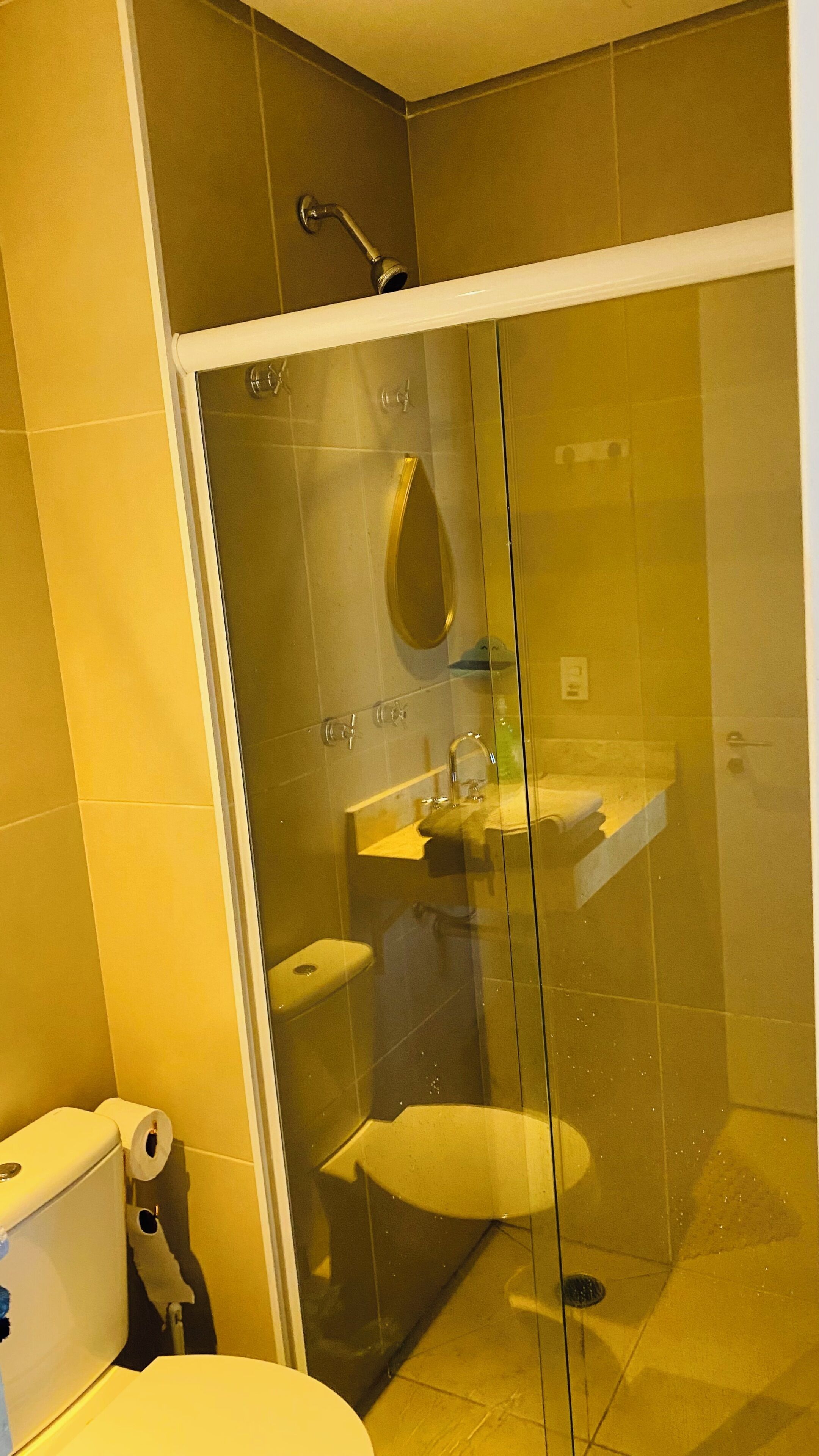 Towels, soap, toilet paper