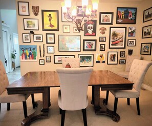 Dining - Ocean and Mountain View Home (Parksville)