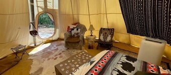 The Tipi on Hamilton Creek