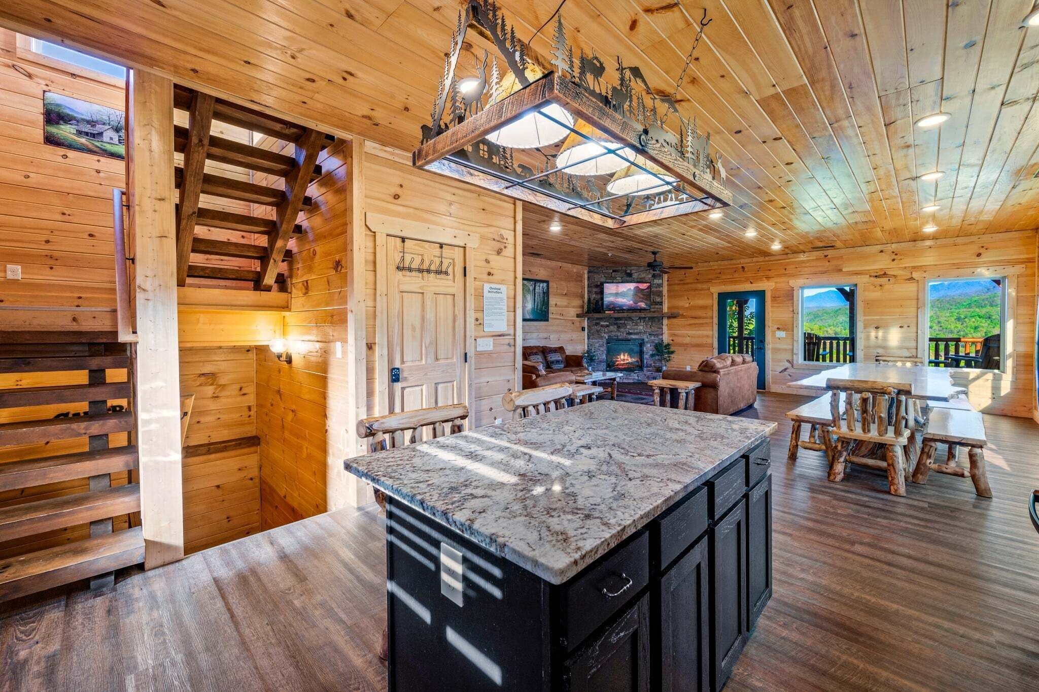 Gatlinburg Cabin Near Downtown | Views, Theater, Game Room, Hot Tub, Resort Pool - Gatlinburg, TN