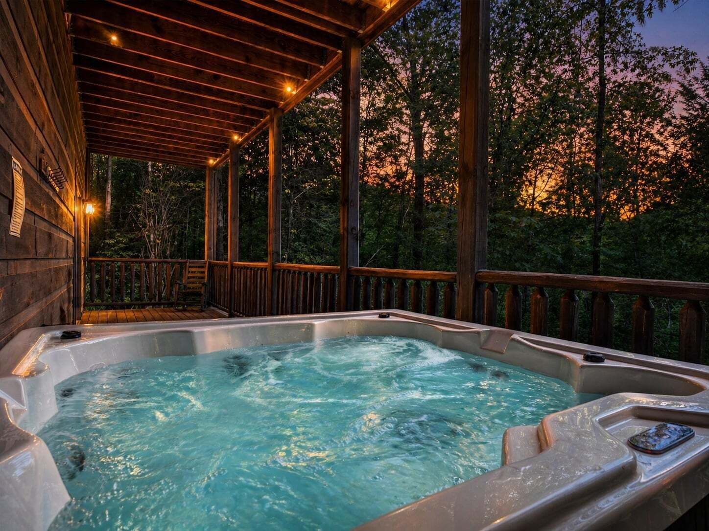 Bain à remous extérieur