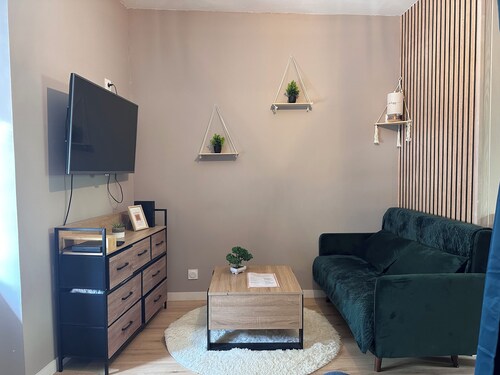 Cozy studio - Ploërmel city center - Wi-Fi and parking