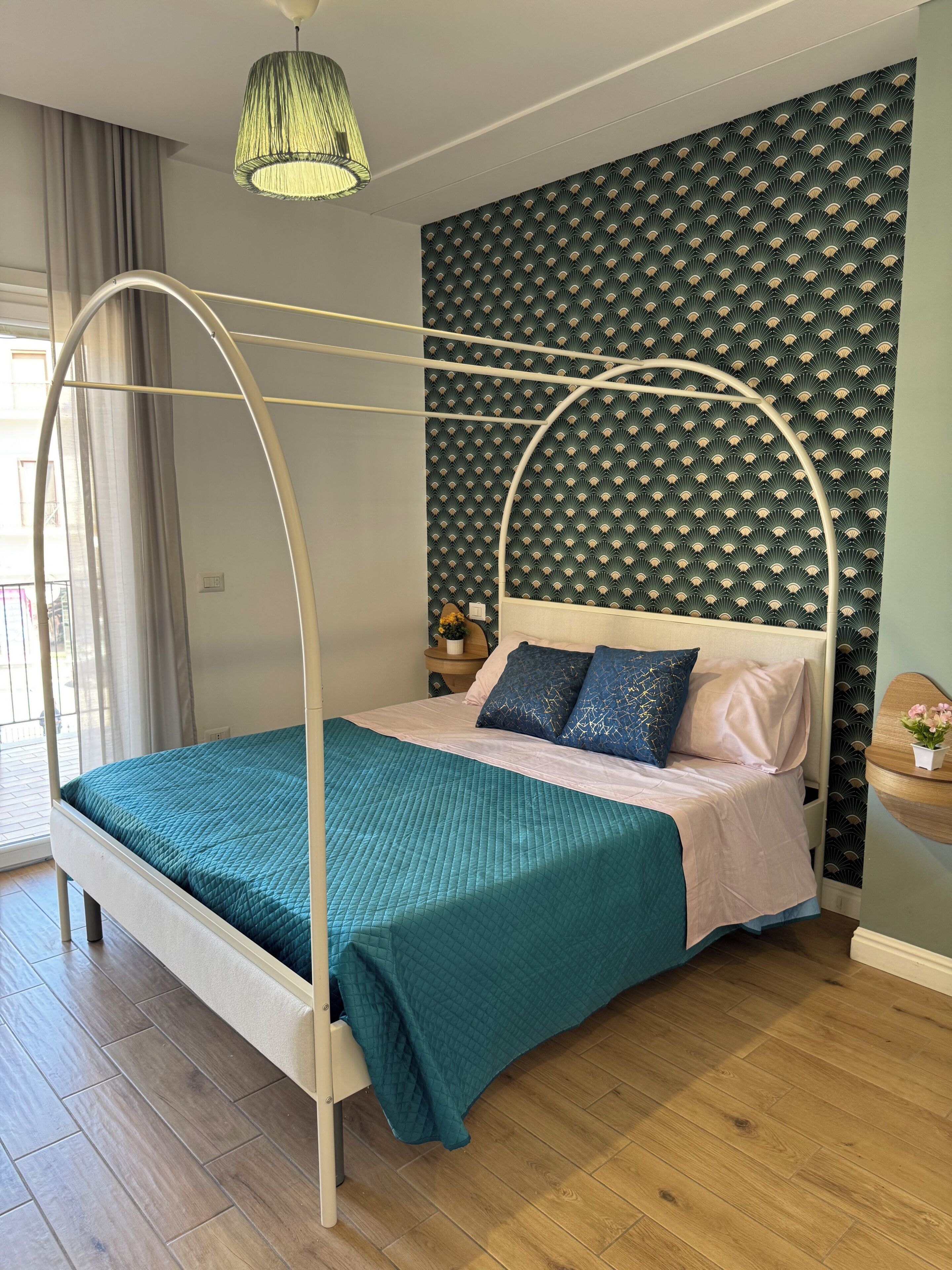 Quarto casal clássico, vista para a cidade