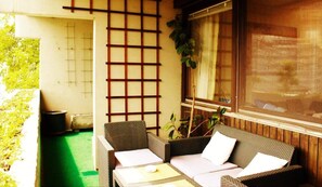 House, 2 Bedrooms | Balcony - Tranquil 2-bedroom House Rental in Praia Grande, Brazil (Praia Grande)