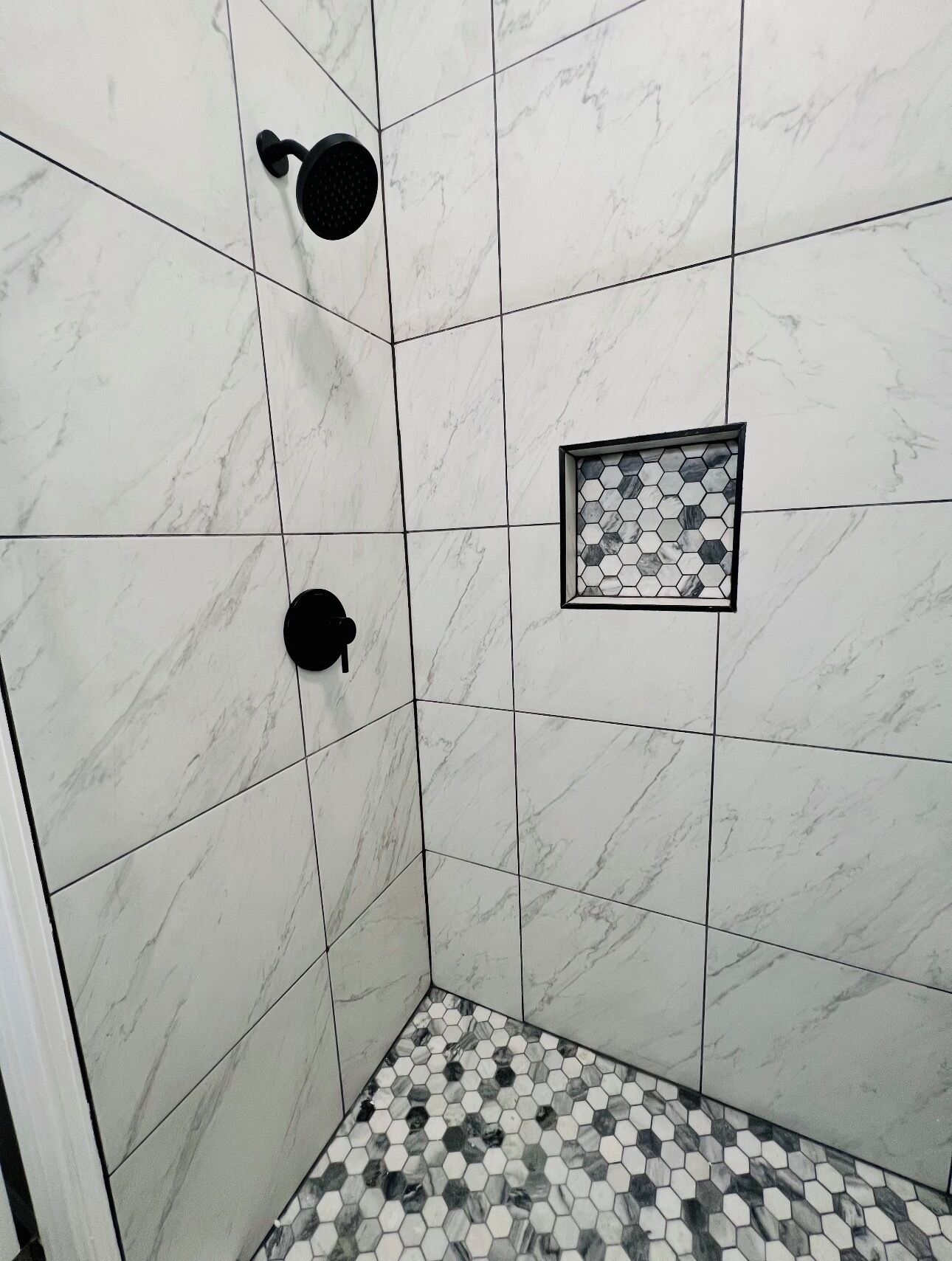 Regadera, secadora de cabello, bidet, toallas 