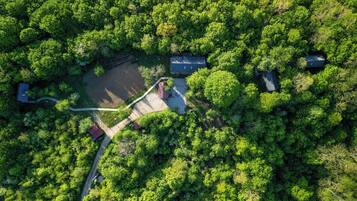 House, Garden View | Aerial view