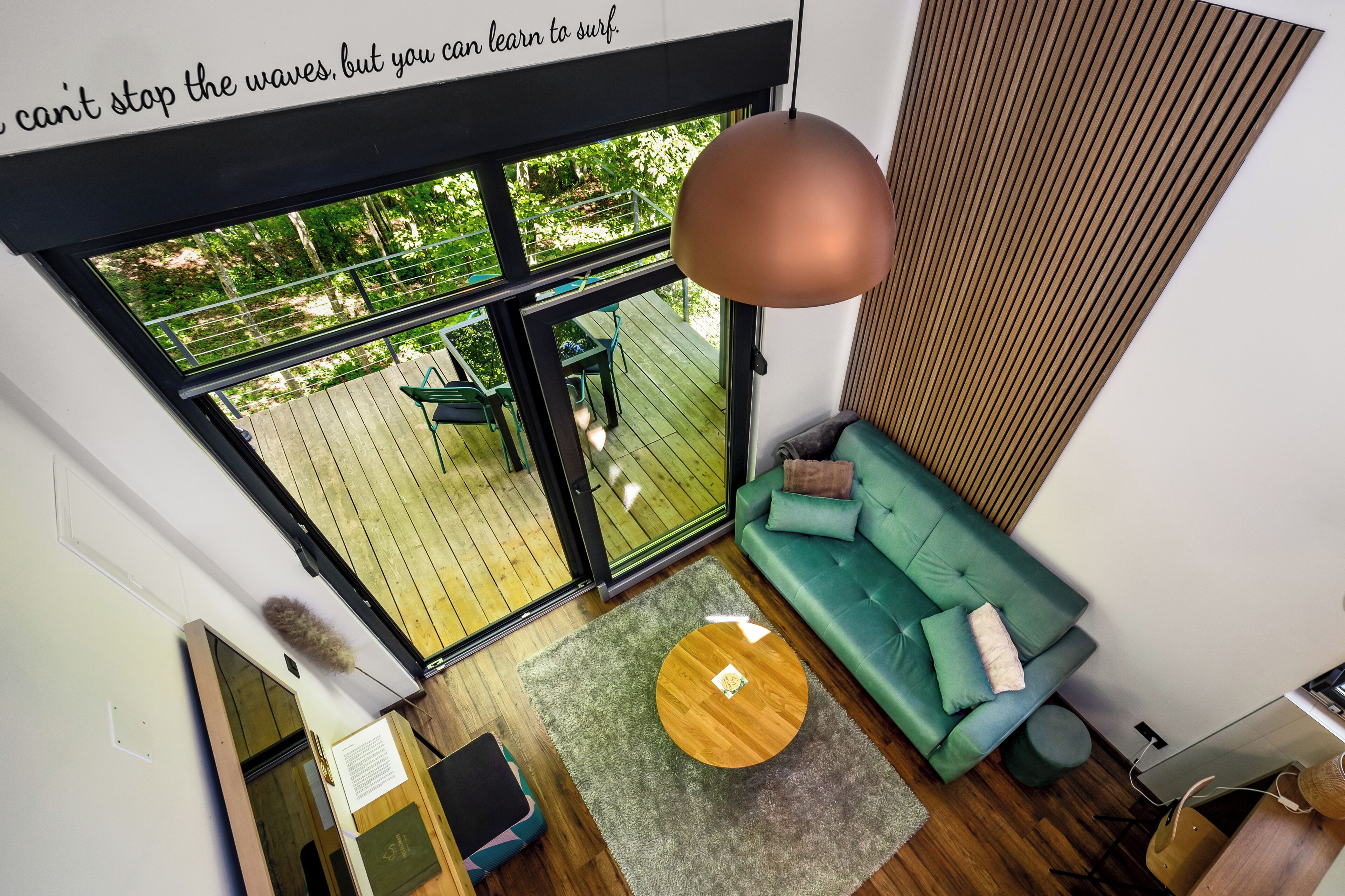 Apartment, Parkblick | Wohnbereich