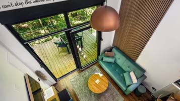 Apartment, Parkblick | Wohnbereich