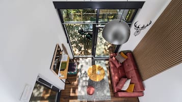 Apartment, Balcony, Park View | Living area