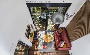 Appartement, balcon, vue parc | Coin séjour