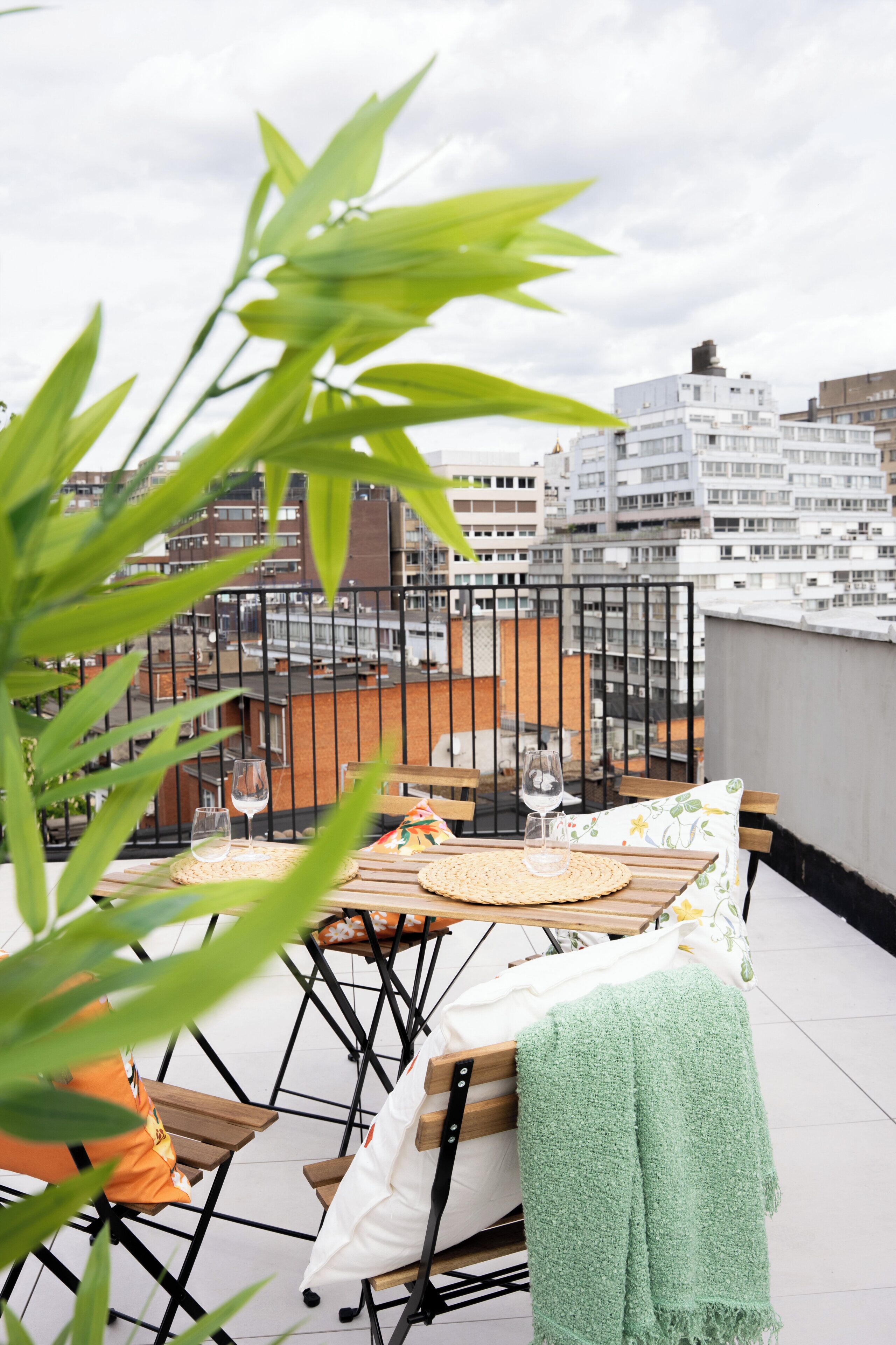 Terrasse sur le toit