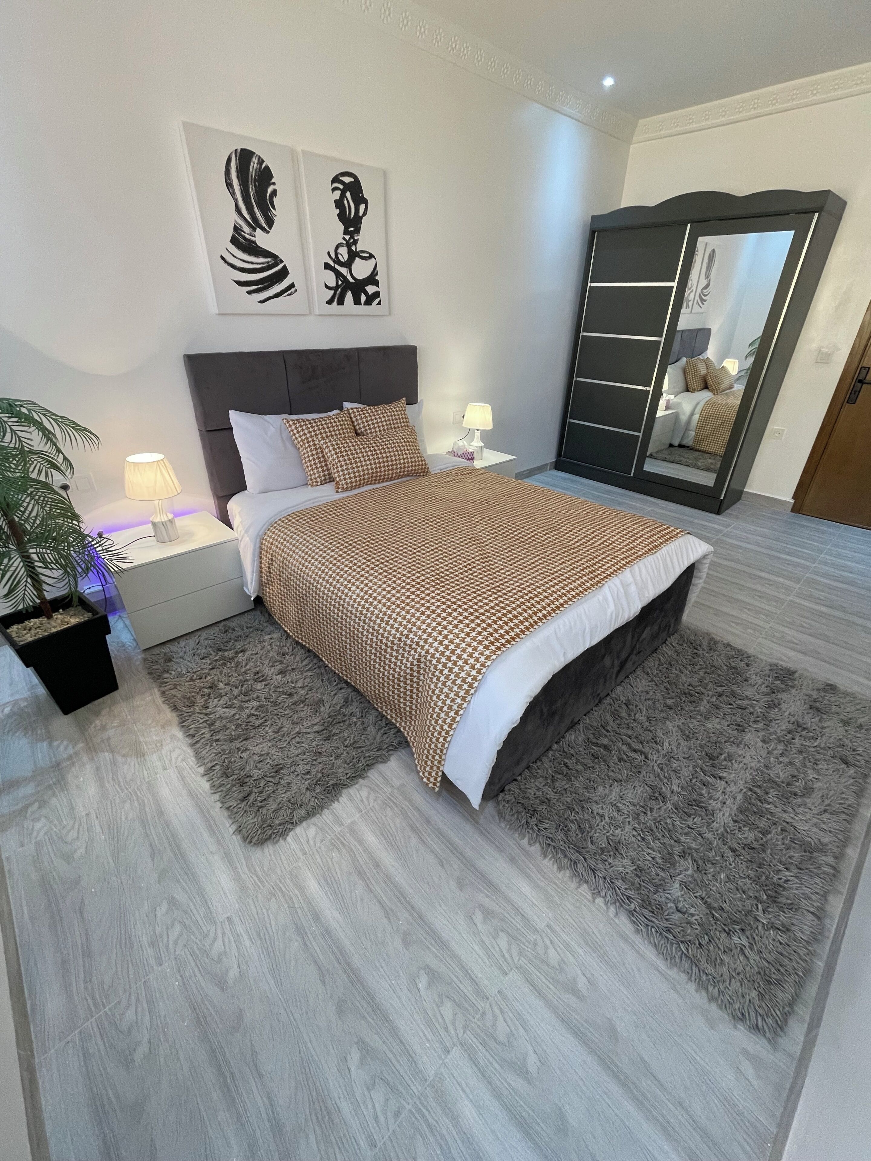 1 bedroom, iron/ironing board, travel crib, free WiFi