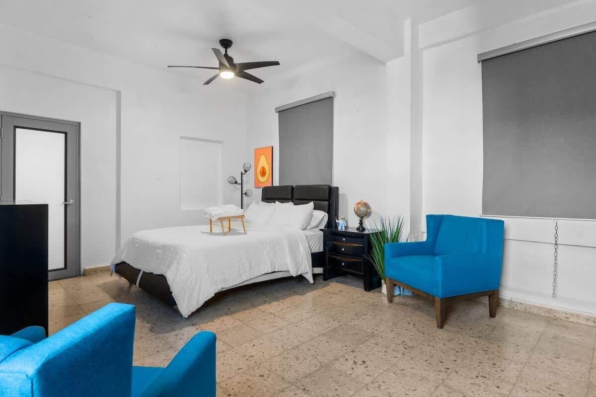 2 bedrooms, desk, free WiFi, bed sheets