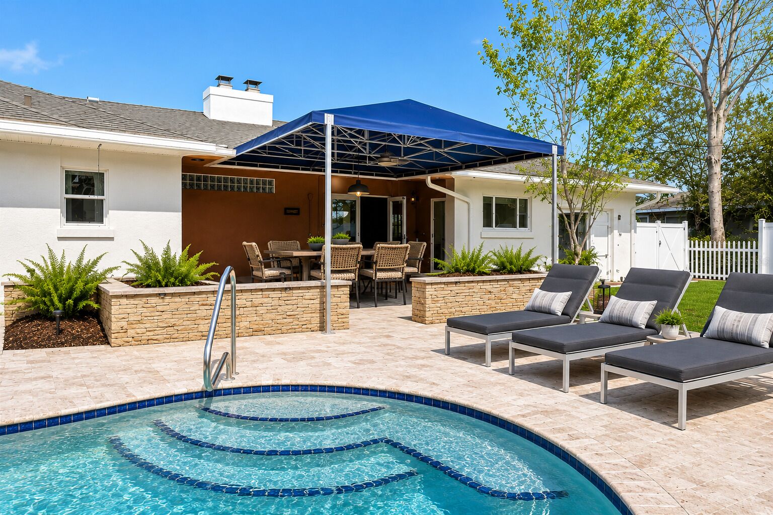 Outdoor pool